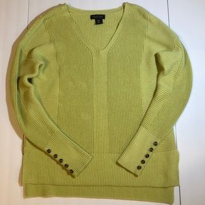 Rachael Zoe Lime Green Knit Sweater